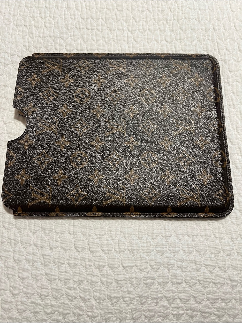 Louis Vuitton Brown Monogram Tablet Sleeve